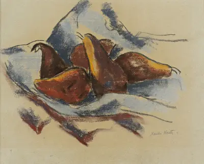 Zátiší s hruškami, Marsden Hartley
