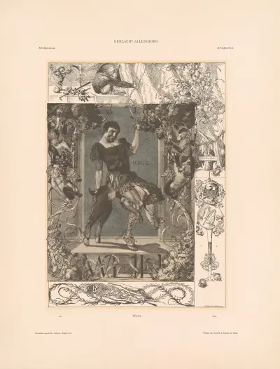 Allegorien, neue Folge Pl.023 av Martin Gerlach