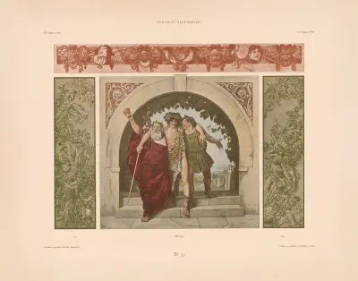 Allegorien, neue Folge Pl.034 av Martin Gerlach