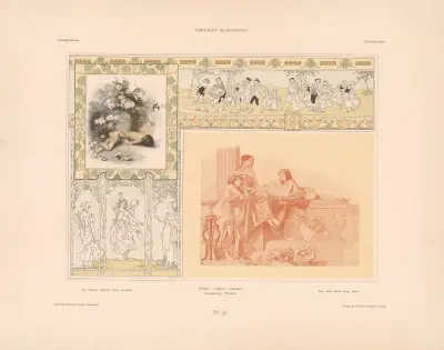 Allegorien, neue Folge Pl.039 av Martin Gerlach