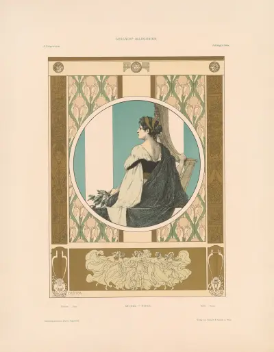 Allegorien, neue Folge Pl.046 av Martin Gerlach