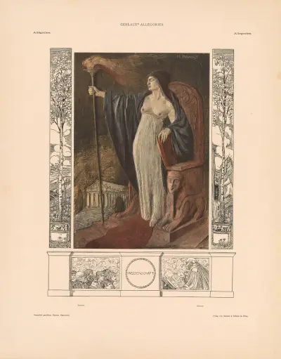 Allegorien, neue Folge Pl.092 av Martin Gerlach