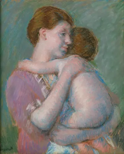 Mother and Child, 1914 – nr 2 av Mary Cassatt