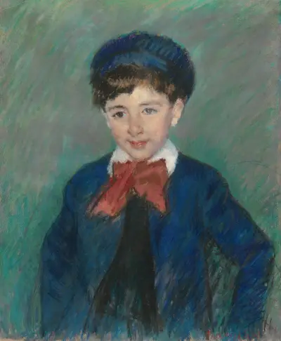 Portrét Charlese Dikrana Kelekiana v osmi letech, Mary Cassatt