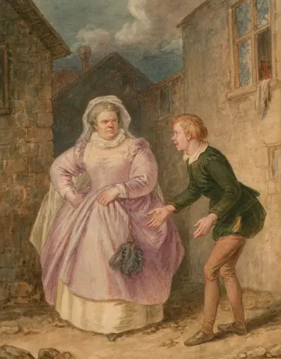 Illustrations to Shakespeare Pl.015 av John Massey Wright
