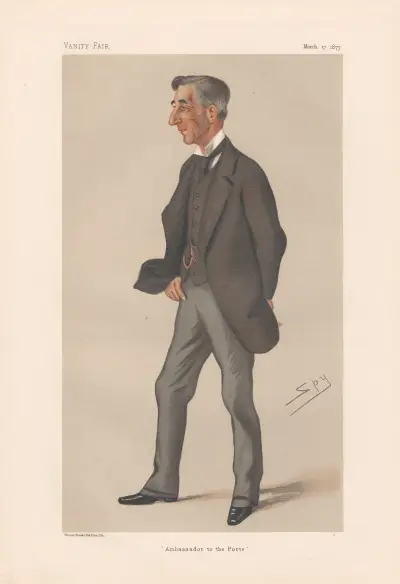 Ambassador to the Porte – The Rt. Hon. Sir Henry George Elliot. 17 March 1877 av Leslie Matthew Ward