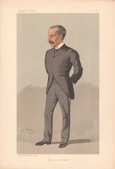 Architecture and Engineers. ‘Imperialist Afrikander’. Sir James Sivewright. 1 June 1893 av Leslie Matthew Ward