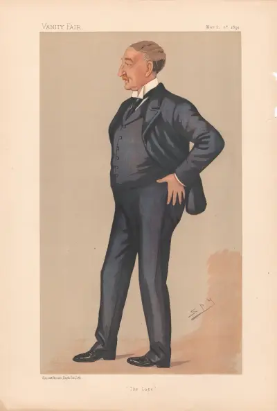 Bankers and Financiers. ‘The Cape’. Hon. Cecil Rhodes. 28 March 1891 av Leslie Matthew Ward