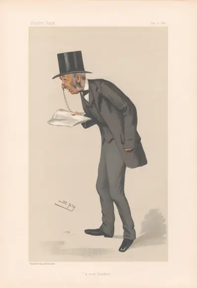 Clergy. ‘A wet Quaker’ Lewis Llewwellyn Dillwyn M.P. – 13 May 1882 av Leslie Matthew Ward