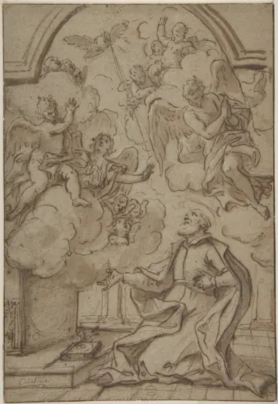 Saint in Ecstasy, Mattia Preti