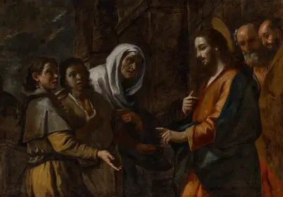 Suffer Little Children to Come unto Me, Mattia Preti
