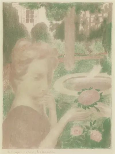 Le bouquet matinal, les larmes …, uit de reeks av Maurice Denis
