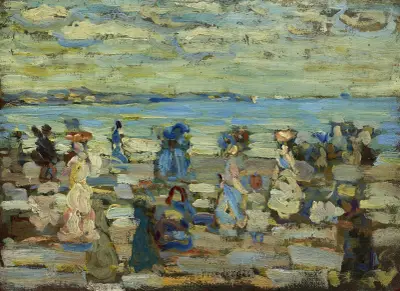 Beach Scene av Maurice Prendergast