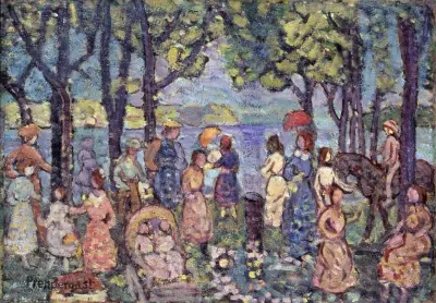 Summer, New England av Maurice Prendergast