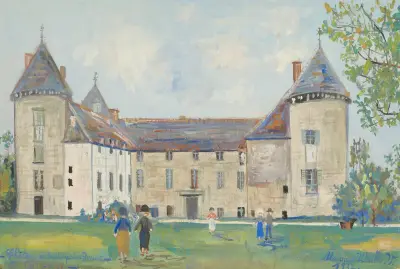 Zámek La Clayette v Savigny-les-Beaune, Maurice Utrillo