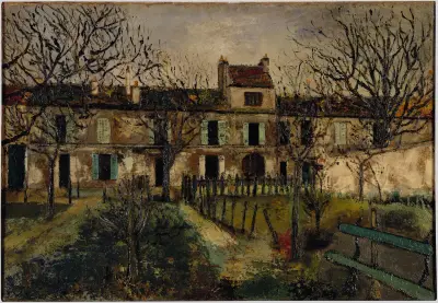 Zámek Villetaneuse, Maurice Utrillo