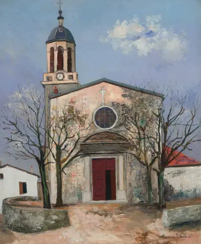 Kostel Saint-André v Irigny (Rhône), Maurice Utrillo