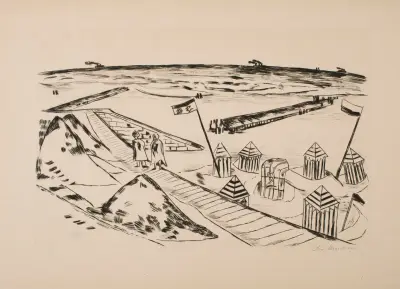 Plaża, Max Beckmann