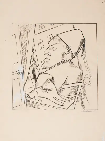 Bitterness av Max Beckmann