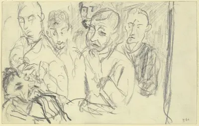 Stacja oczu, Max Beckmann