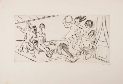 Dream II av Max Beckmann