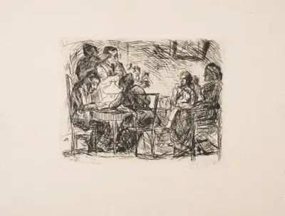 Evening Party, 1912 – nr 2 av Max Beckmann