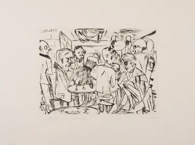 Kahlbaum, 1919 – nr 1 av Max Beckmann