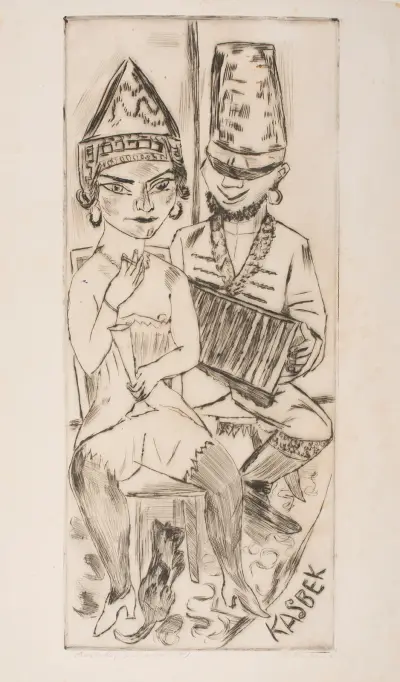 Kasbek av Max Beckmann
