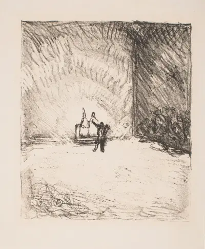 Orpheus before Pluto and Proserpina, 1909 – nr 2 av Max Beckmann