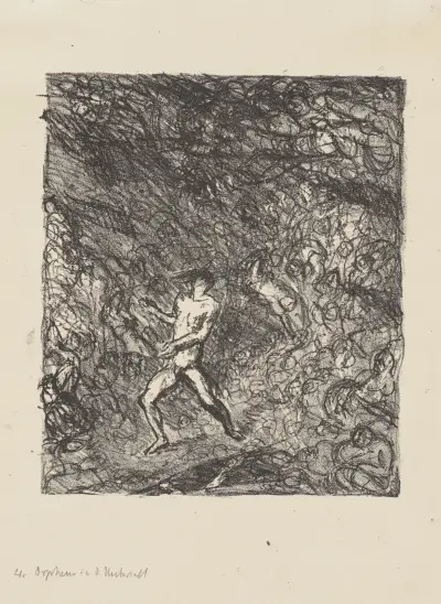 Orpheus in the Underworld av Max Beckmann