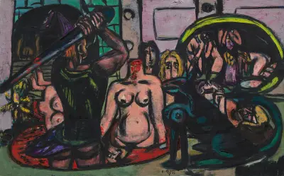 Perseus’s Last Duty av Max Beckmann