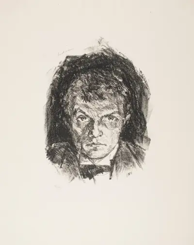 Self-Portrait, 1911 av Max Beckmann