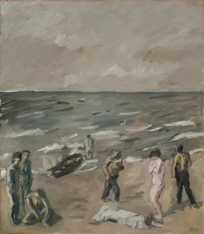 Wrak statku, Max Beckmann