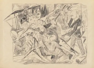 The Martyrdom av Max Beckmann