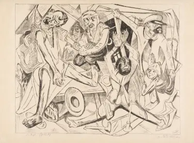 The Night av Max Beckmann