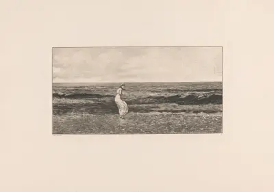 Am Meer av Max Klinger