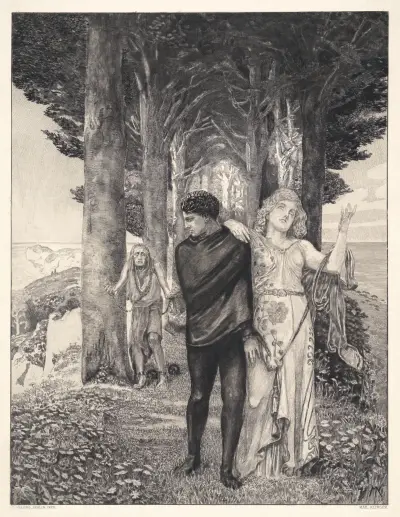 Genius (Artist) (Genie (Künstler)) av Max Klinger