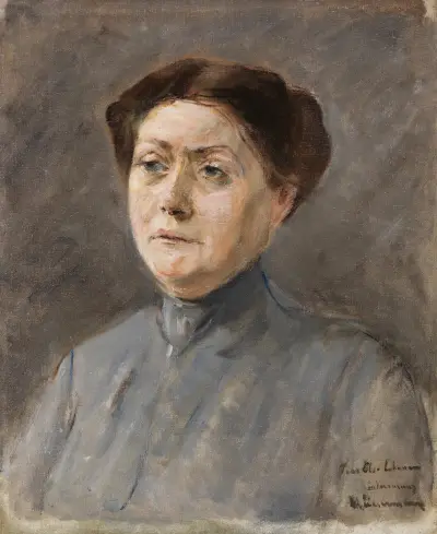Bildnis der Schauspielerin Else Lehmann av Max Liebermann