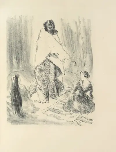 Lederstumpf-Erzählungen Pl.48 av Max Slevogt