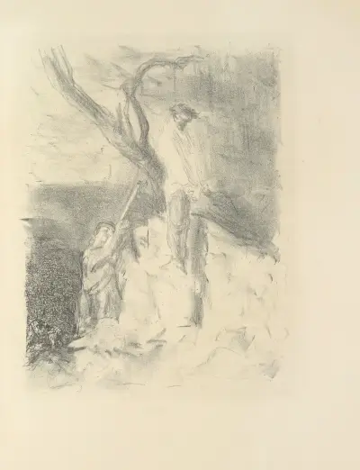 Lederstumpf-Erzählungen Pl.51 av Max Slevogt