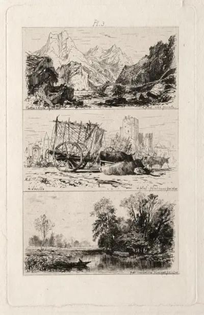 From Treatise on Etching, 1866 – nr 2 av Maxime Lalanne
