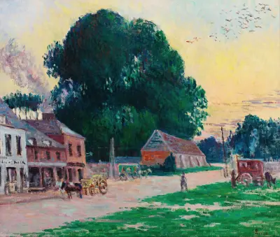 Paris, das Vaugirard-Viertel von Maximilien Luce
