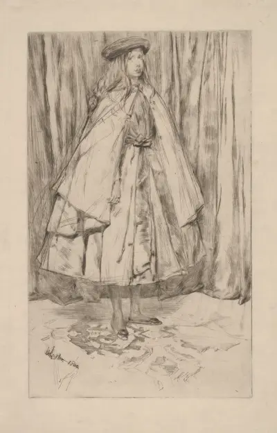 Annie Haden av James Abbott McNeill Whistler