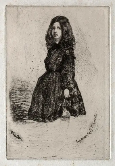 Annie av James Abbott McNeill Whistler