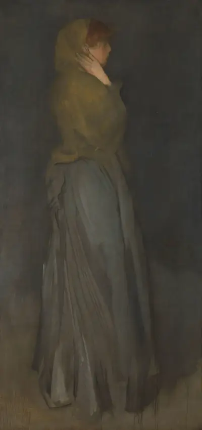 Arrangement in Yellow and Gray; Effie Deans av James Abbott McNeill Whistler