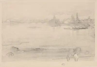 Early Morning av James Abbott McNeill Whistler