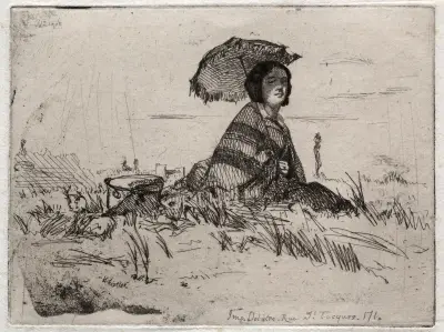 En Plein Soleil av James Abbott McNeill Whistler