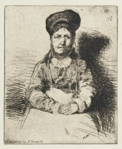 La Rétameuse, 1858 – nr 1 av James Abbott McNeill Whistler