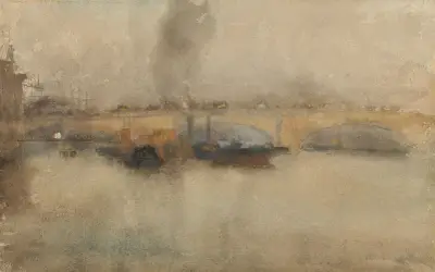 London Bridge av James Abbott McNeill Whistler