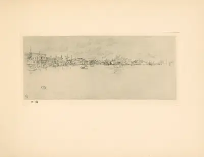 Long Venice – nr 1 av James Abbott McNeill Whistler